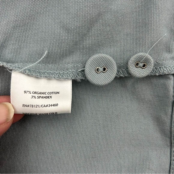 Eileen Fisher Blue Cotton Jacket, size XL - Picture 6 of 6